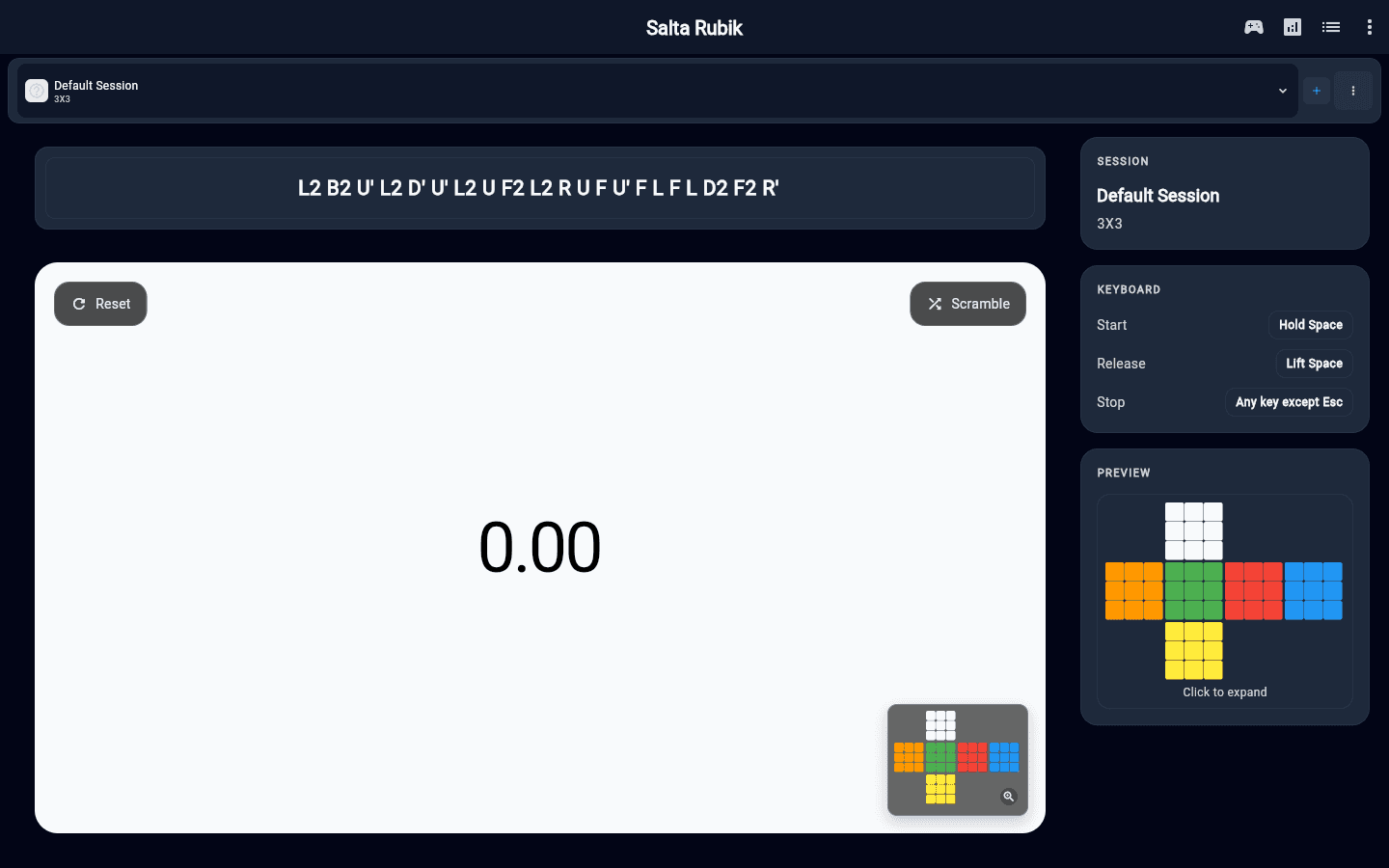 SALTA RUBIK — real product screenshot